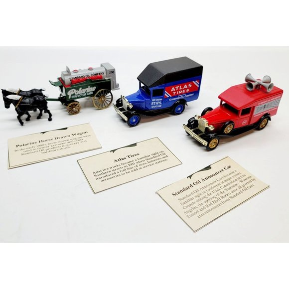 Vintage Lledo Standard Oil Trucks, Atlas Tires, Polarine Wagon Vintage JR274 - Picture 5 of 10